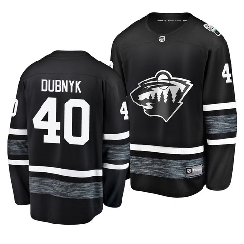 Wild Devan Dubnyk Trikot Schwarz 2019 NHL All-Star